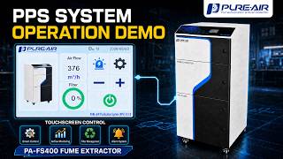 PPS Intelligent Control System | Operation Guide & Smart Filter Monitoring | PUREAIR