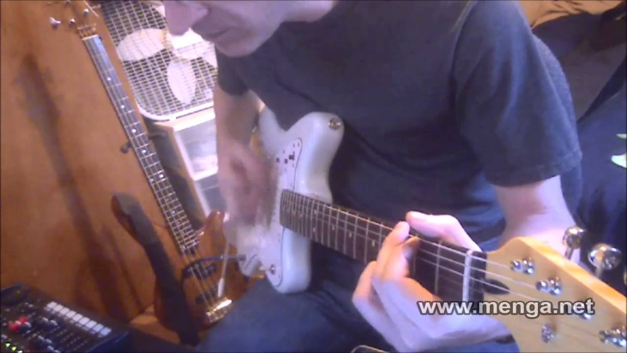 Squier Jazzmaster Sonic Blue Demo