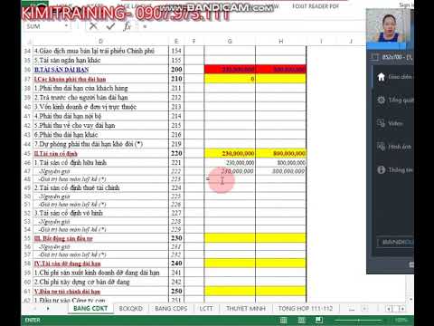 Video: Cách điền Báo Cáo Thu Nhập Trên Bảng Cân đối Kế Toán