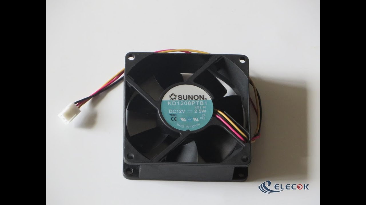 AC-Cord for Fan SUNON 1m NEW  #BP Anschlußkabel für Sunon Lüfter 1m 