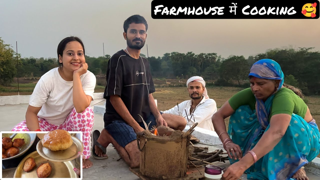 Farmhouse में Cooking किया 🥰 | सब गड़बड़ हो गया 😢
