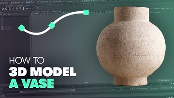 Modelling a Vase with Nurbs in Maya