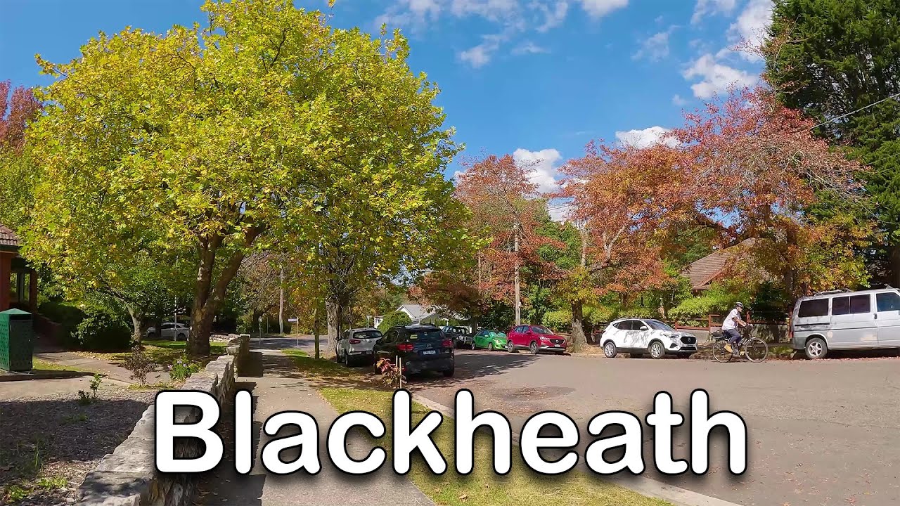 Blackheath, NSW, Australia April 2024 - 4K walking tour