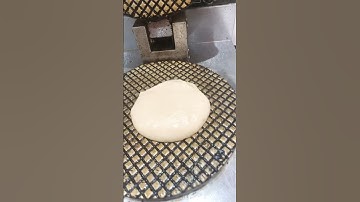 Waffle Cone Making #shorts #wafflecone  #icecream