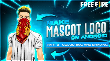 HOW TO COLOURING , SHADING IN FREE FIRE LOGO IN INFINITE DESIGN || FREEFIRE MASCOT LOGO || DVEDITZ