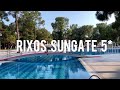 Самый активный отель в Турции Rixos Sungate 5* - свежий обзор, май 2021