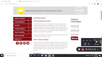 Navigating the Library