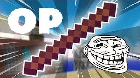 Knockback Stick is OP and TOXIC!! Hypixel Minecraft Bedwars