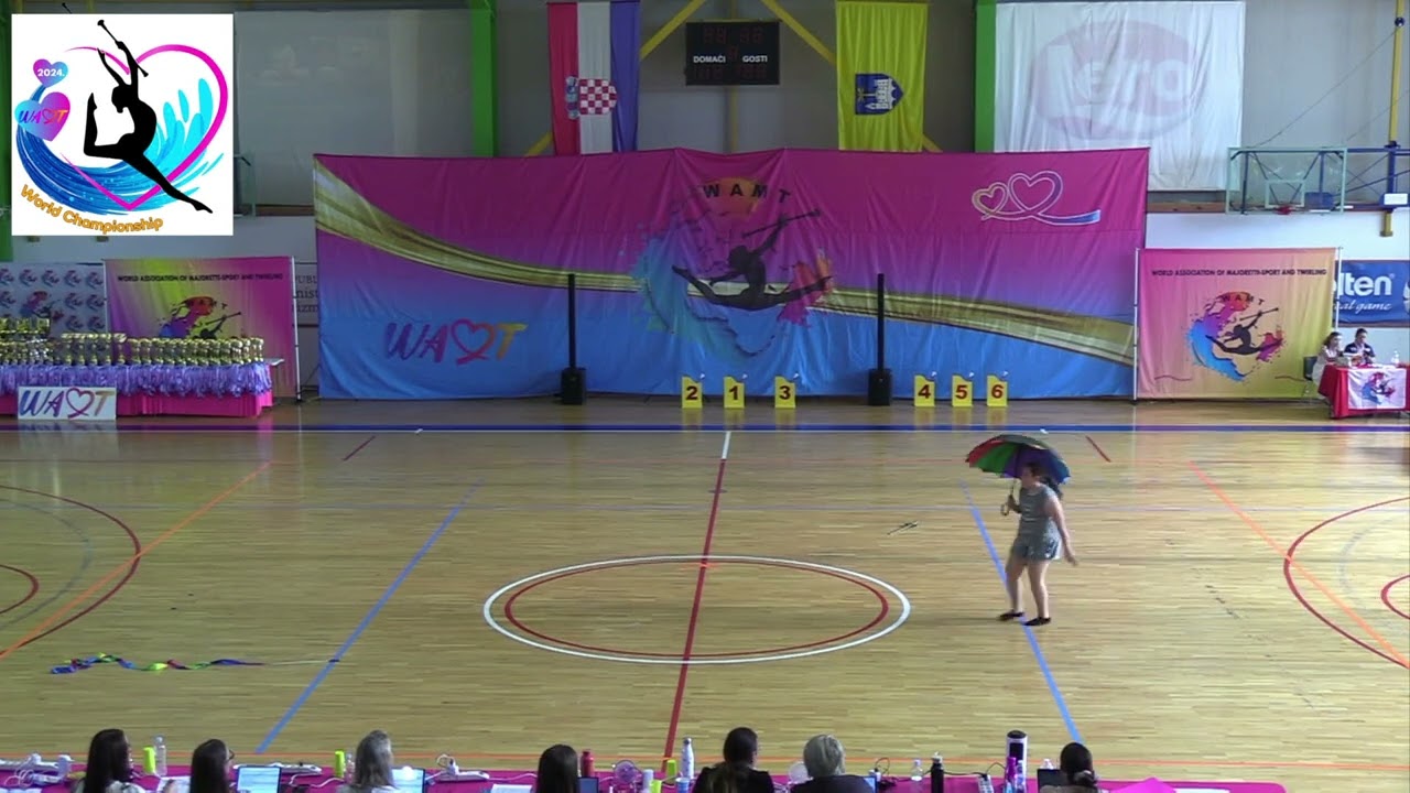 Show Junior Solo- Tena Škvorc- Udruga mažoretkinja općine Domašinec, Croatia