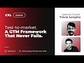 Test-to-market | A GTM Framework That Never Fails.