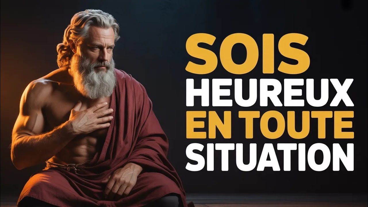 SOIS HEUREUX EN TOUTE SITUATION : 8 LEÇONS STOÏCIENNES | STOÏCISME