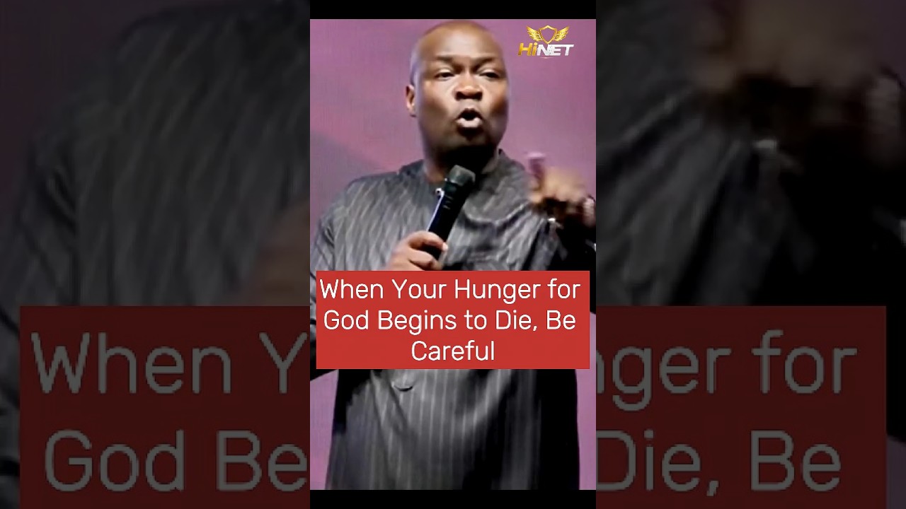 When Your Hunger for God Begins to Die, Be Careful. #apostlejoshuaselman #koinonia #motivation