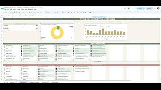Wedding Must Haves Spreadsheet Tutorial | Checklist, Shopping, Packing & Dashboard Guide