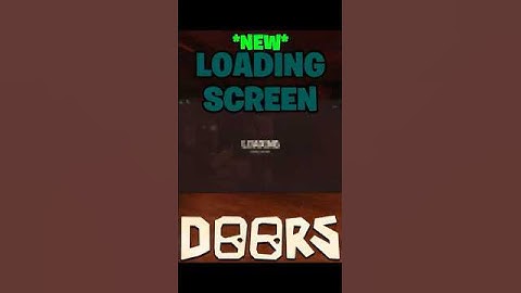 *NEW* Loading Screen coming soon to Roblox Doors in an upcoming update!