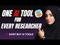 No Need to Buy 10 Tools | One AI  Tool Every Researcher Should Have