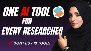No Need to Buy 10 Tools | One AI  Tool Every Researcher Should Have