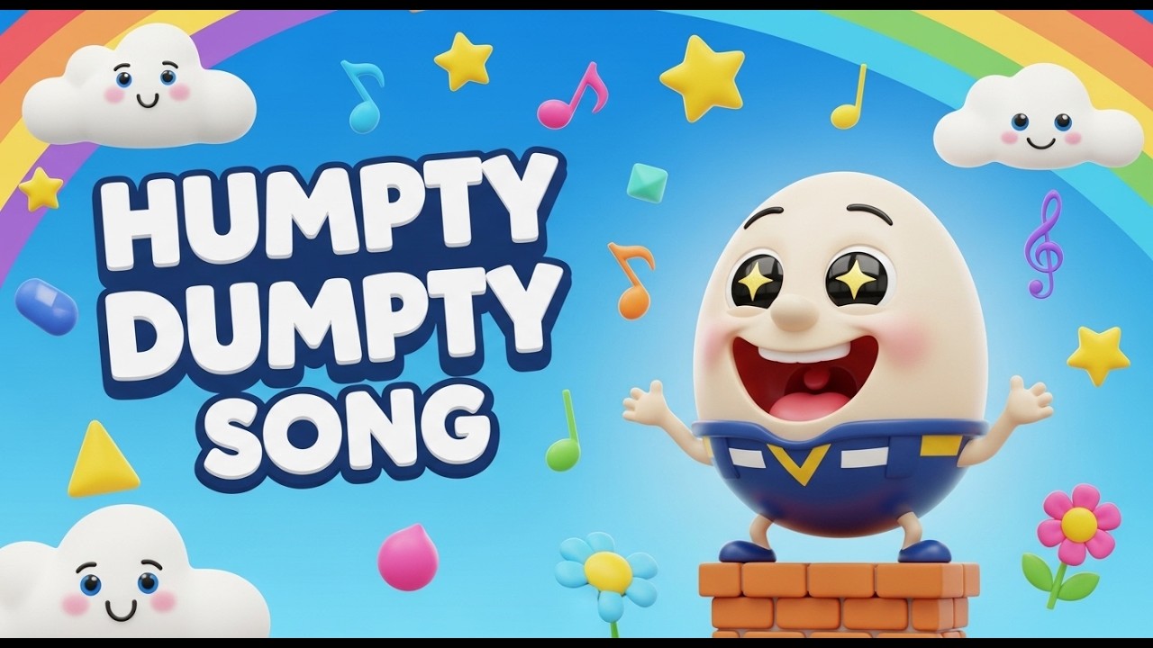 Веселая песенка про Шалтая-Болтая — песенки для малышей и дошкольников.