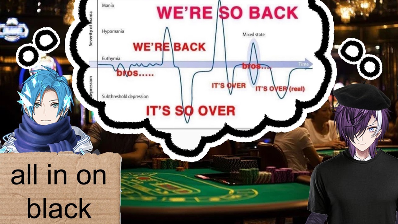 Gambling Gone Wrong(?) w/ a Homeless Man and an Emo Artist [#DistrictV | Holostars EN]