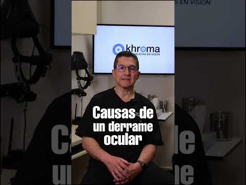 🔴 ¿Te salió un derrame en el ojo?