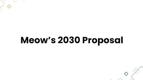 Meow 2030 Plan