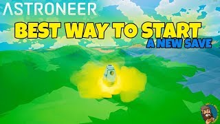 ASTRONEER GREAT BEGINNINGS - How To Get Easy Bytes And Resources To Get You Started