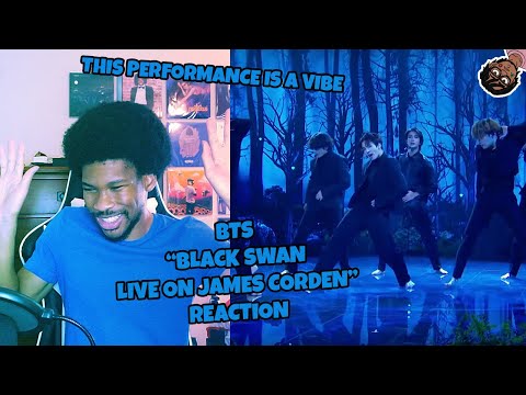 Hip Hop Fan REACTS to BTS' "BLACK SWAN JAMES CORDEN LIVE PERFORMANCE" | THIS JUNK IS A WHOLE VIBE
