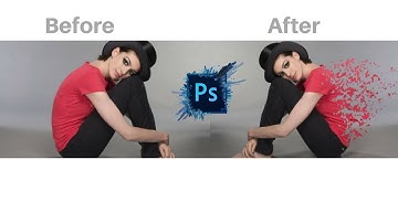 Photoshop Tutorial: How to Create a Dispersion, Splatter Effect | Adobe Photoshop CC 2018