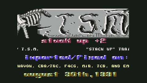 The Shaolin Monastery (TSM) Intro 1 ! Commodore 64 (C64)