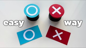 How to Make Vote Button from Squid Game 3 + Voting Cards 🔴🔵 DIY Easy Paper Button Toy Origami