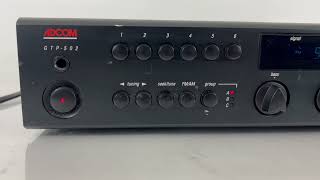 ADCOM GTP-502 Surround Sound Tuner/Preamplifier - Audiophile