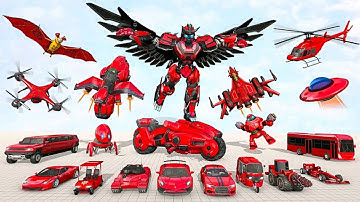 Robot Transform War Car Game 2024 || Android Gameplay