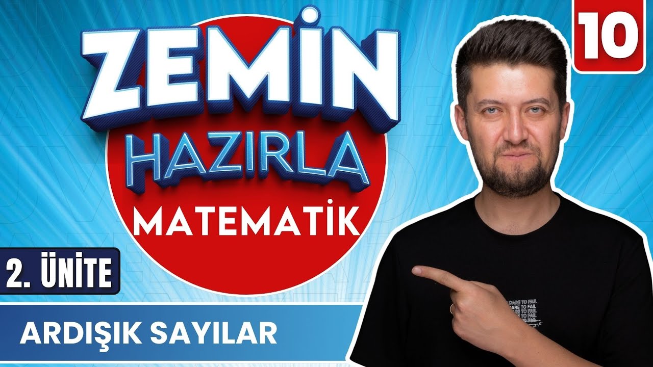 Ardışık sayılar | Zemin hazırla matematik 12 günde | 4. gün