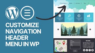 How To Change Edit & Customize Navigation Header Menu In Block WordPress Themes