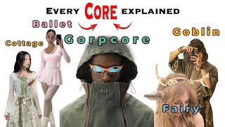 Every Kind of Core Aesthetic Explained in 3 Minutes 