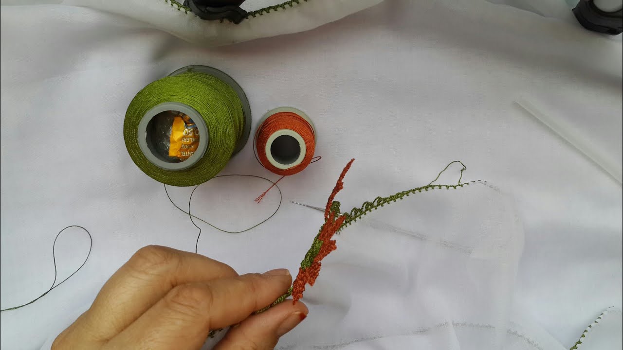 519-😉Çoook gösterişli ağır iğneden çevirme tığ oyası modelleri tığ oyası örnekleri yapımı