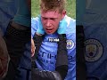 Kevin de bruyne KICKS Courtois from BELGIUM