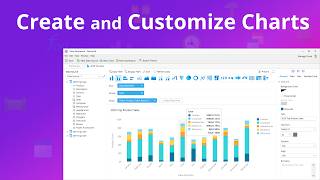 How to create and customize charts to visualize your data