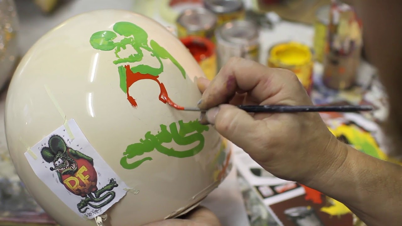 Покраска бластера Rat Fink | Flake & Flames Overdrive