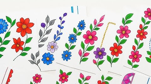 BEAUTIFUL BORDER DESIGNS/PROJECT WORK DESIGNS/A4 SHEET/FILE/FRONT PAGE DESIGN FOR SCHOOL PROJECTS