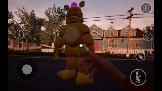 Hello Neighbor Ama Fredbear Şekilde Abone Olurmusun Kral Dikkat Jumpsacare Vardır