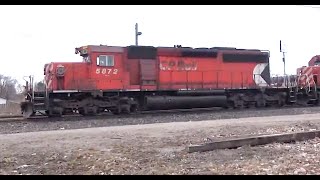 Cp 5872, 5926, 6007, Bo 350100, Etr 107. Windsor Ont.