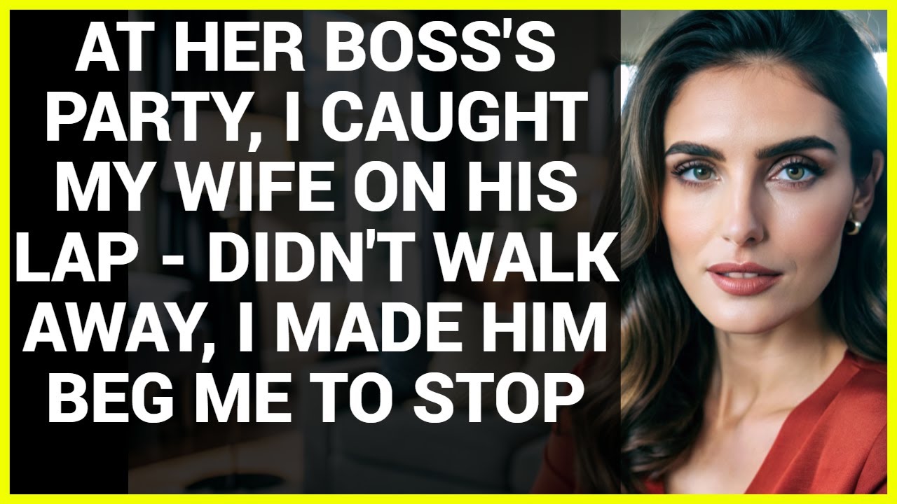 AT HER BOSS'S PARTY, I CAUGHT MY WIFE ON HIS LAP - DIDN'T WALK AWAY, I ...