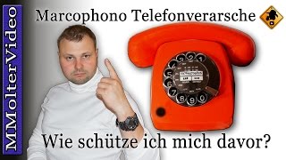 Marcophono verarsche - wie schütze ich mich davor? von MMolterVideo