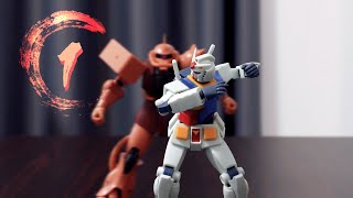 RC-78-2 GUNDAM StopMotion Series Episode 1