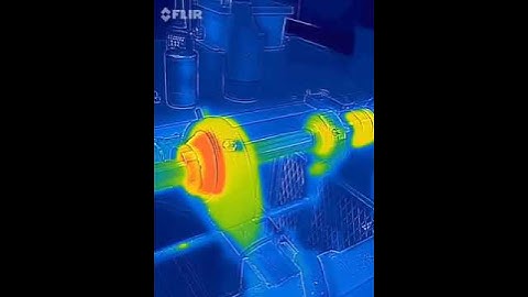 FLIR One and Bearing test rig