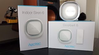 📦 Déballage des Aeotec Doorbell 6 (ZW162-C) et Indoor Siren 6 (ZW164-C)