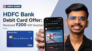 HDFC Bank Debit Card Rewards: Free ₹200 Voucher for Spending | HDFC Bank Debit Card Gift Card