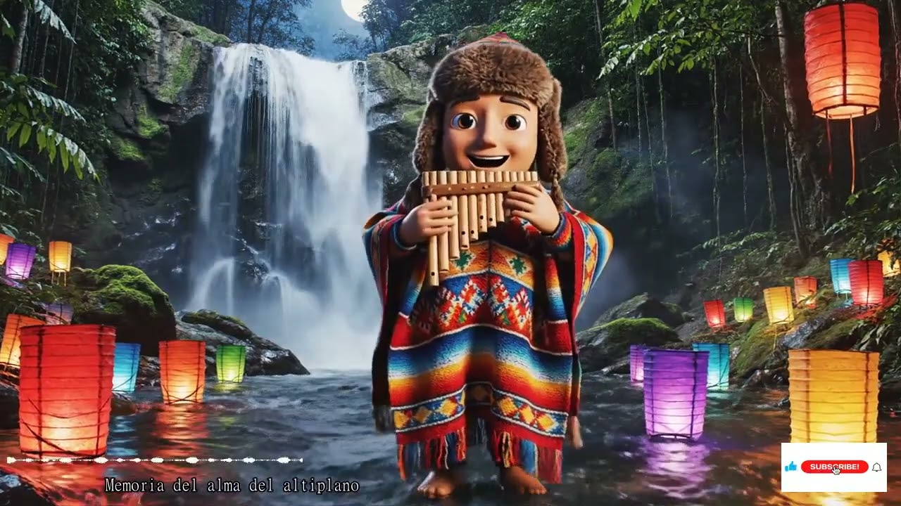 Ecos Sagrados De Los Andes Trance Ancestral En Panfluta, Charango Y Bombo Para El Alma