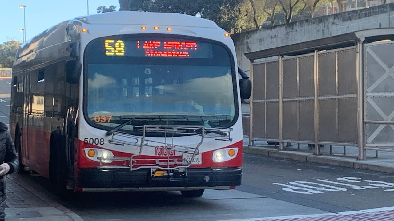 SF MUNI 2020 Proterra ZX5 40 5008 On Route 58 Lake Merced IB To sf-muni-2020-proterra-zx5-40-5008-on-route-58-lake-merced-ib-to
