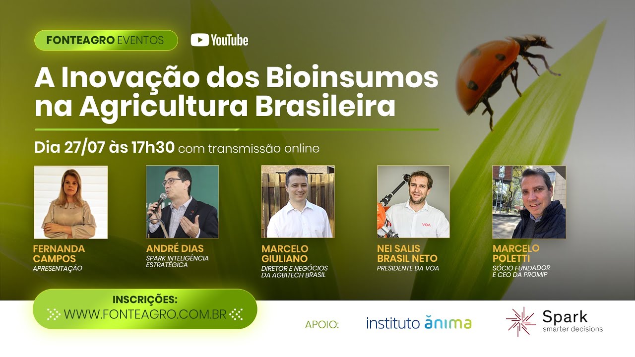 A Inovação de Bionsumos na Agricultura